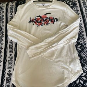 Hollister White Long Sleeve